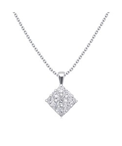 Lovely Style Silver Necklace SPE-11